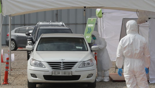 나고야시가 일본에서 가장 먼저 드라이브 스루 검진을