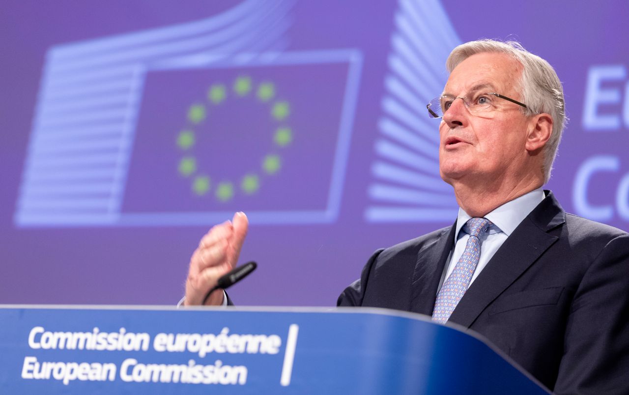 Michel Barnier has tested positive for coronavirus. 