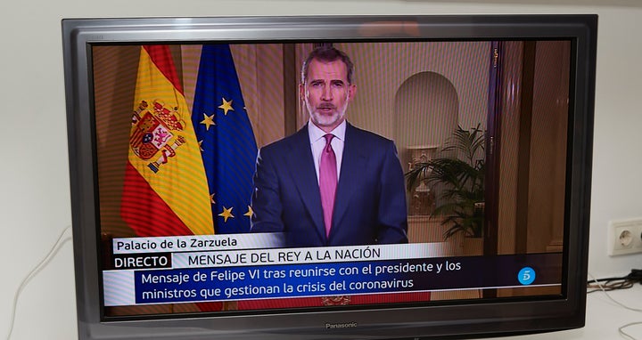 Mensaje del rey Felipe VI.