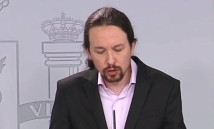 El vicepresidente Pablo Iglesias.