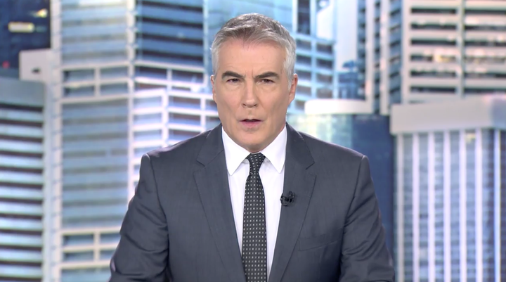 David Cantero, presentador de 'Informativos Telecinco'