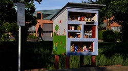 Free Little Libraries Transform Into Mini Food Banks To Combat