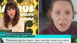 Una enfermera de la privada, al borde de las lágrimas en La Sexta: “Llegará un momento en que necesite ayuda