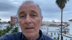 José Manuel Soto, preocupado por el estado de su mujer, que lleva tres días con mucha