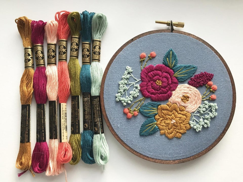 The Best Beginner Embroidery Kits, Because The Boredom Is Real