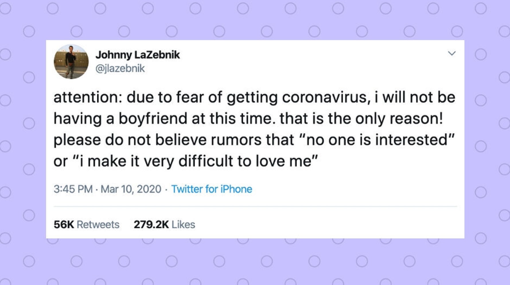 24 Relatable Tweets About Love In The Time Of Coronavirus Huffpost Life