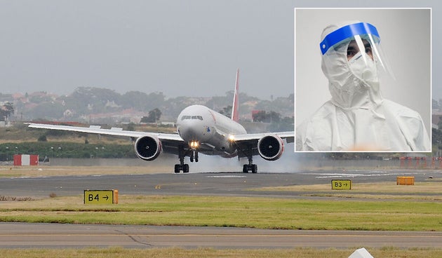 Sydney man tells of panic getting out of LA.