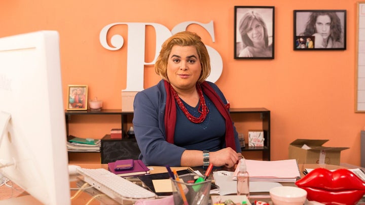 Brays Efe en el papel de Paquita Salas. 