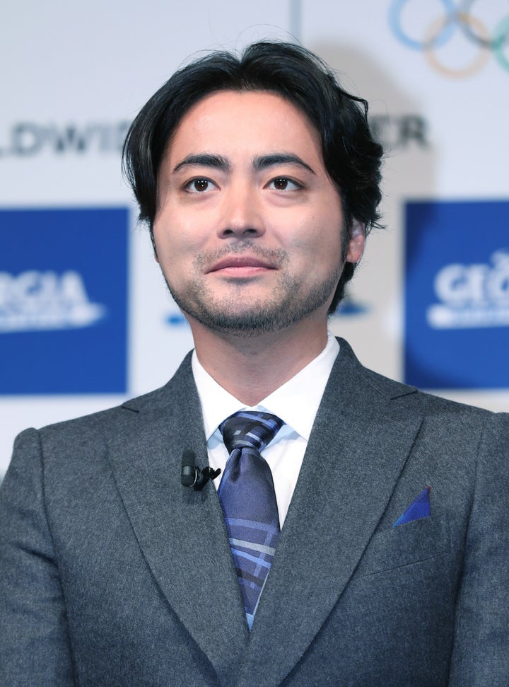 ▽山田孝之 ヤマダタカユキ 俳優 （２０２０年 春 ジョージア ブランド戦略発表会。東京都新宿区）