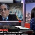 Torra asegura en la BBC que lo que llevas haciendo una semana en tu casa no es un