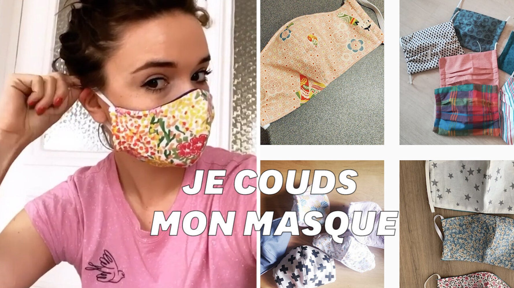 Tuto Pour Faire Un Masque De Protection En Tissu Soi Meme Le Huffington Post Life