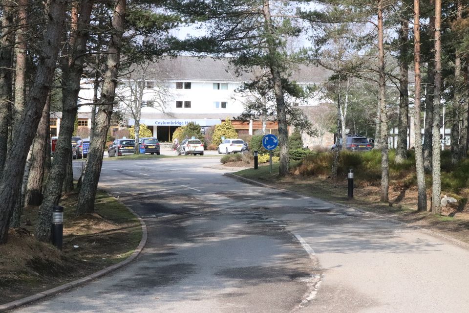 Coylumbridge Hotel on the outskirts of Aviemore in the Scottish highlands. highlands of Scotland. 