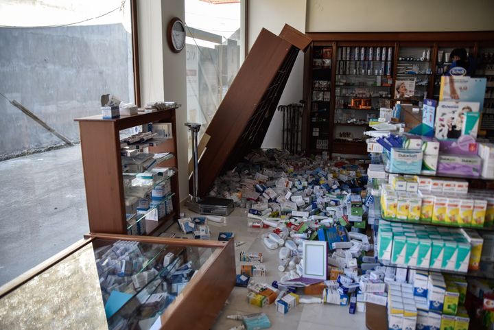 Ζημιές στο Καναλλάκι Πρέβεζας από το σεισμό