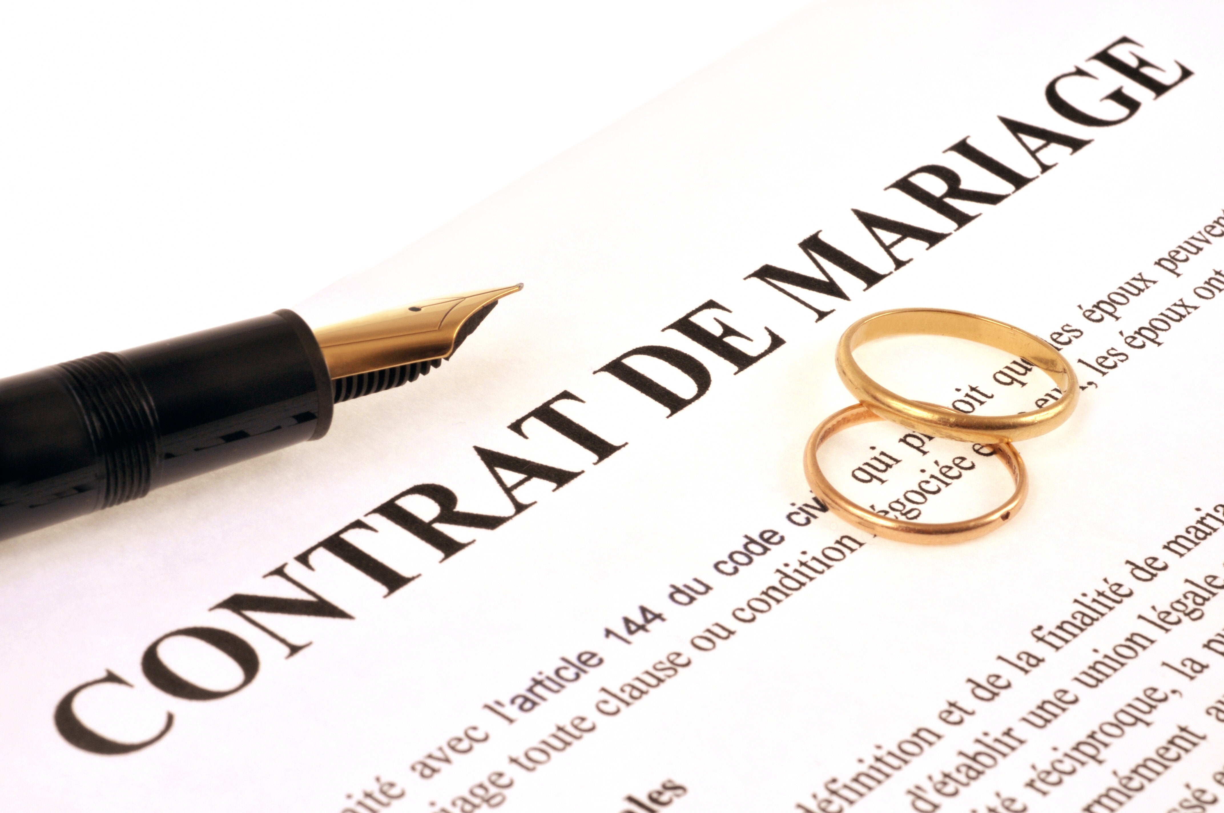 article mariage