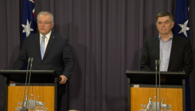 Scott Morrison locks down pubs and cafes.