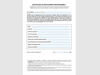 21+ Attestation De Déplacement Professionnel Maroc Word Pics