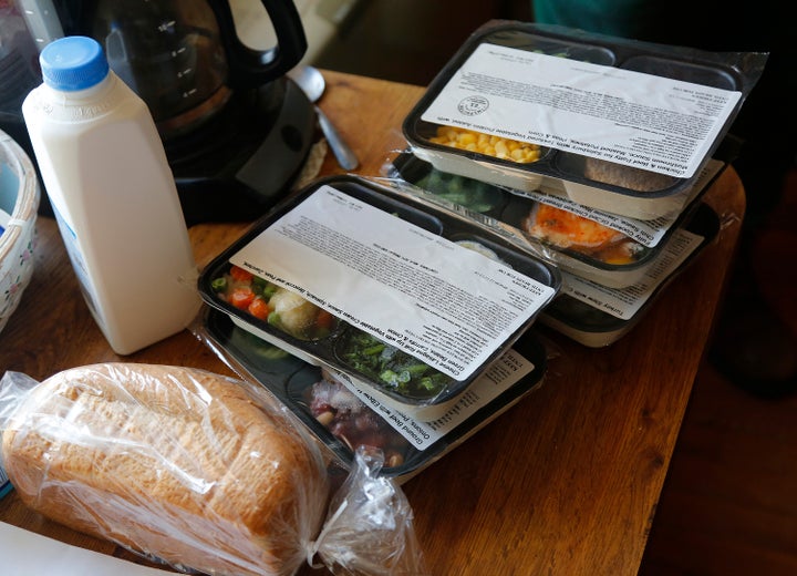 A Meals on Wheels delivery in Portland, ME.