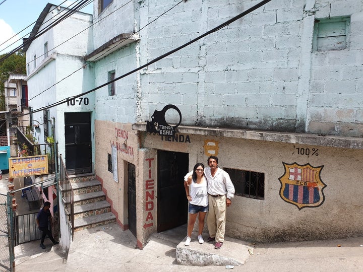 Silvia McIntosh before Guatemala enforced a lockdown.