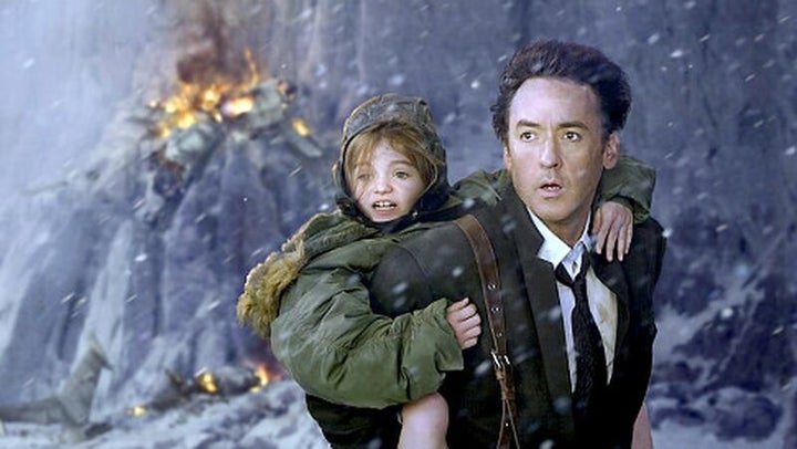 Morgan Lily and John Cusack in "2012."