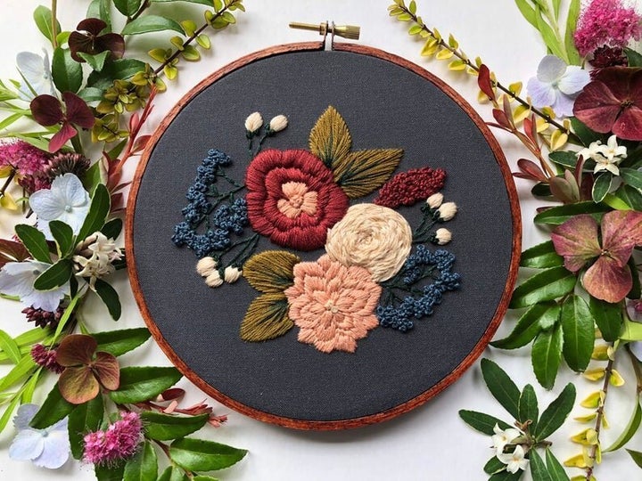 Embroidery Kit for Beginners, Pre Printed Embroidery Kit for