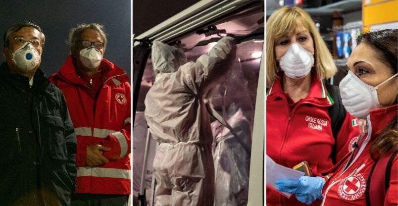 divisa della croce rossa