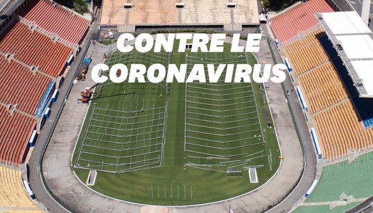Ce stade brésilien de 45.000 places transformé en hôpital pour accueillir des