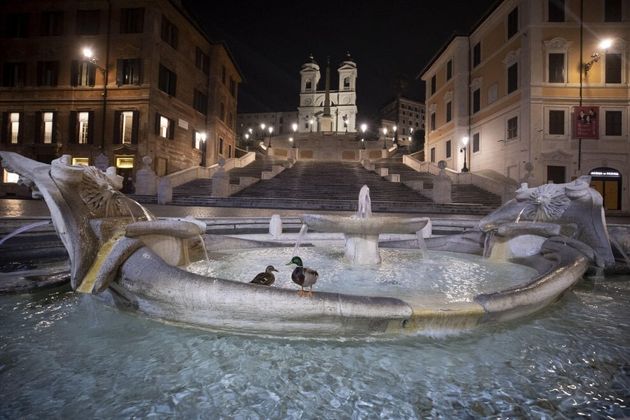 germani nelle fontane di Roma