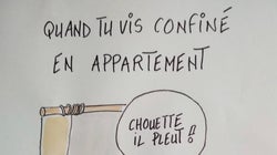 Le papa de “Léna Situations” lui envoie un dessin par jour sur le