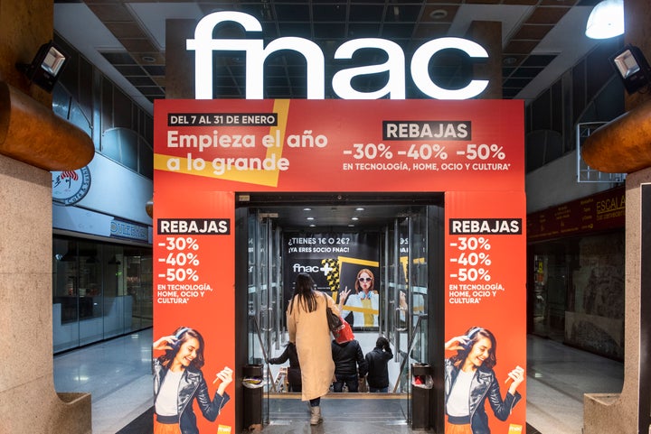Una tienda de la cadena Fnac.