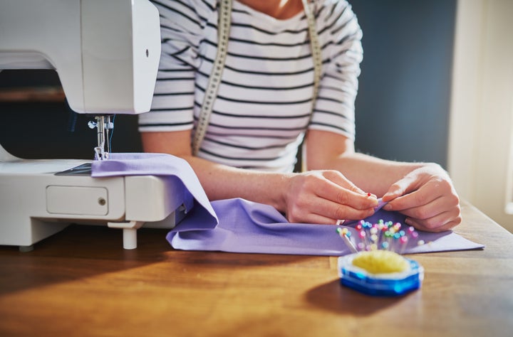 Do you have an old sewing machine hanging around? Take that girl out and dust her off!