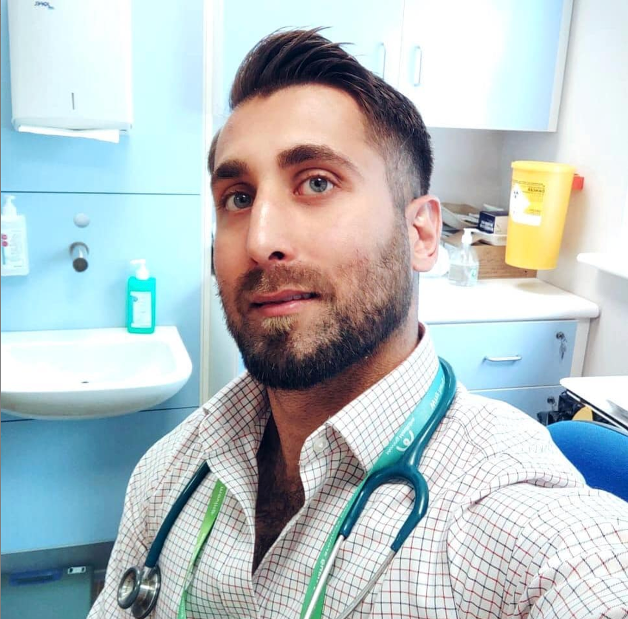 Dr Asif Munaf said he was certain he will get coronavirus