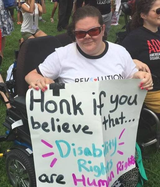 "As a physically disabled woman who uses a wheelchair, it’s pretty commonplace for me to run into reminders that society deems my life and the lives of people in my community less valuable than those of nondisabled people."