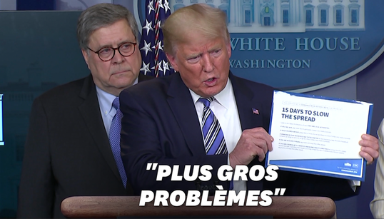 Contre le confinement, Trump a des arguments bien à