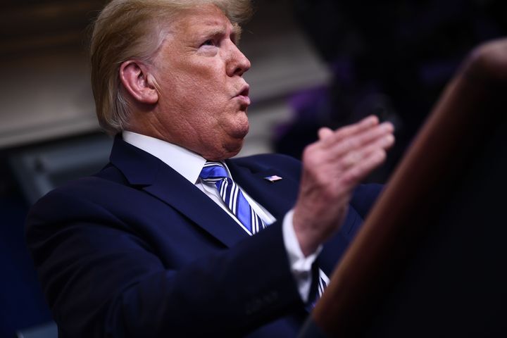 President Donald Trump suggested that using his authority under the Defense Production Act would be akin to a Venezuela-like takeover of industry.