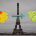 Avec le confinement, la pollution de l'air en région parisienne baisse comme jamais en 40