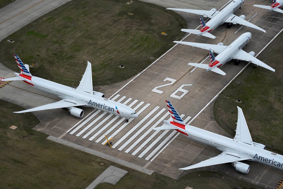 Tulsa International Airport. Tulsa, Oklahoma. 23 March 2020.