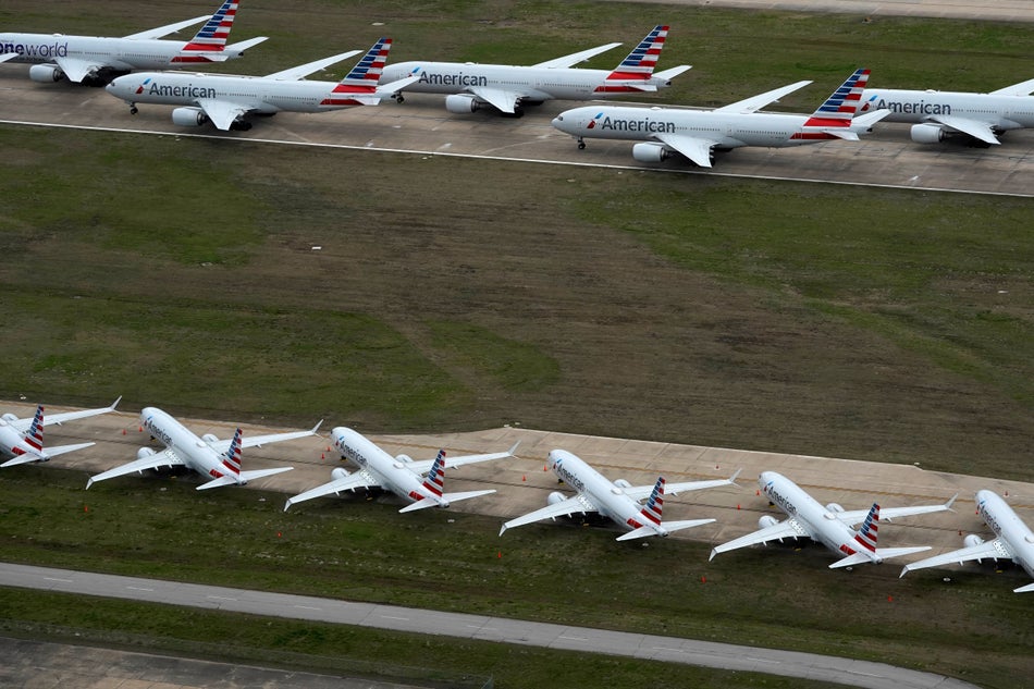 Tulsa International Airport. Tulsa, Oklahoma. 23 March 2020.