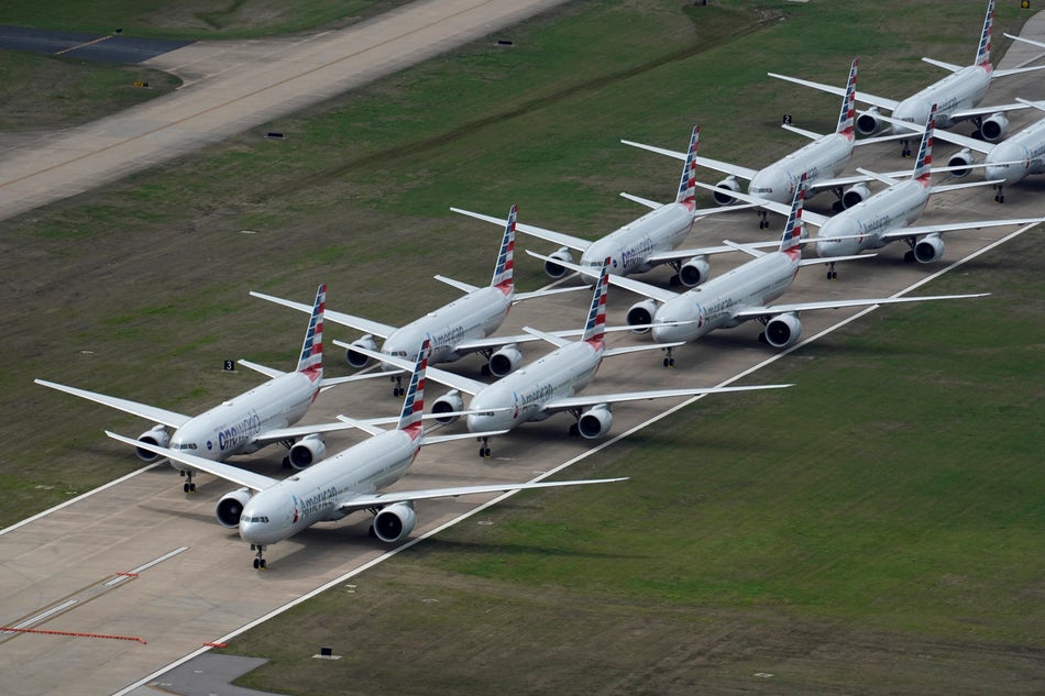 Tulsa International Airport. Tulsa, Oklahoma. 23 March 2020.