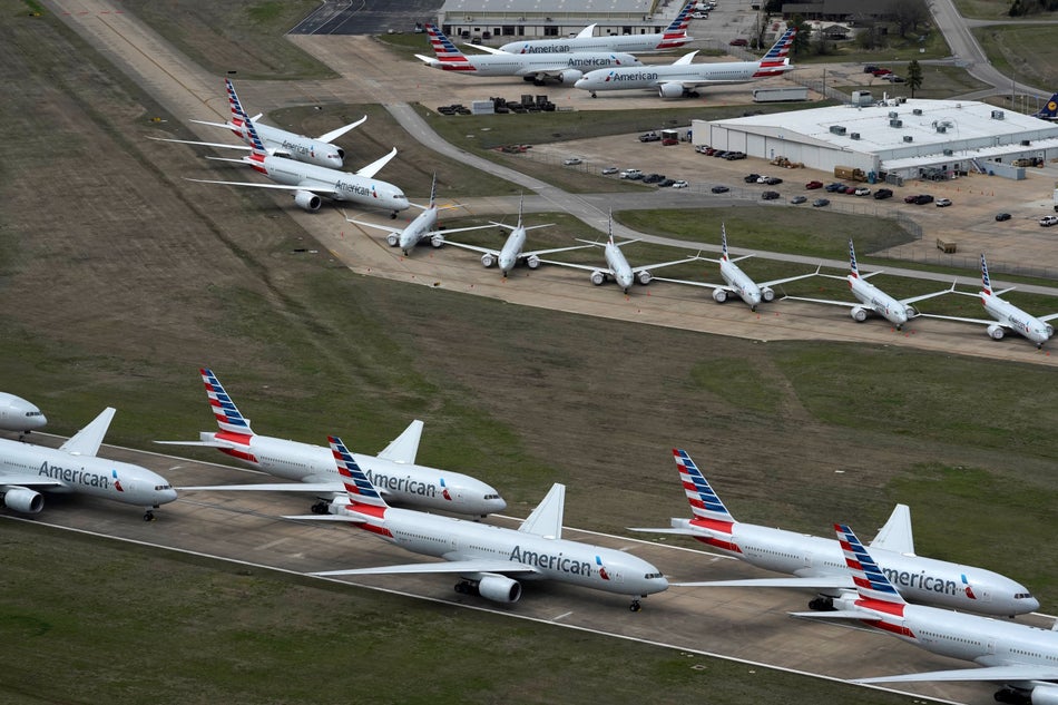 Tulsa International Airport. Tulsa, Oklahoma. 23 March 2020.