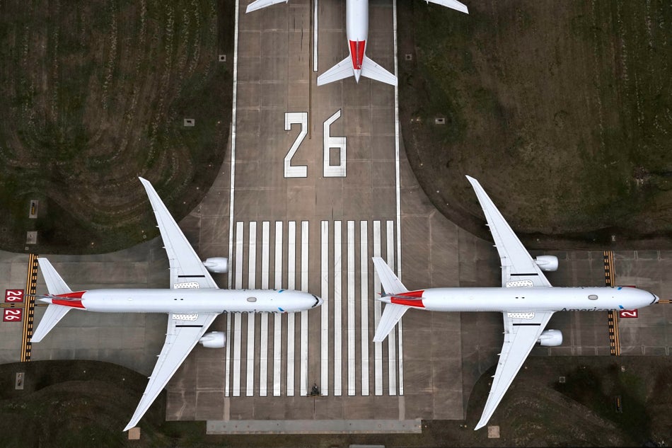 Tulsa International Airport. Tulsa, Oklahoma. 23 March 2020.