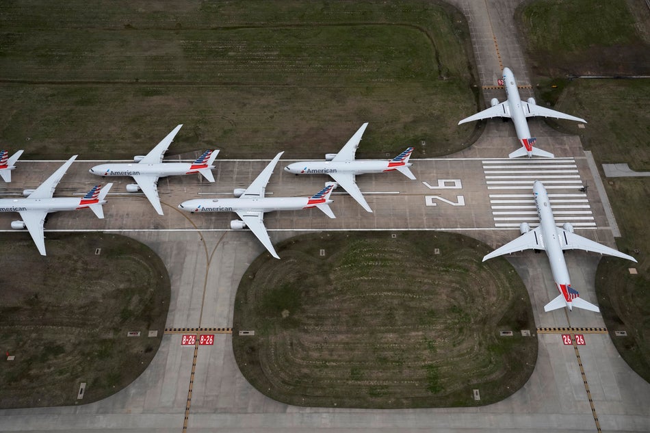 Tulsa International Airport. Tulsa, Oklahoma. 23 March 2020.