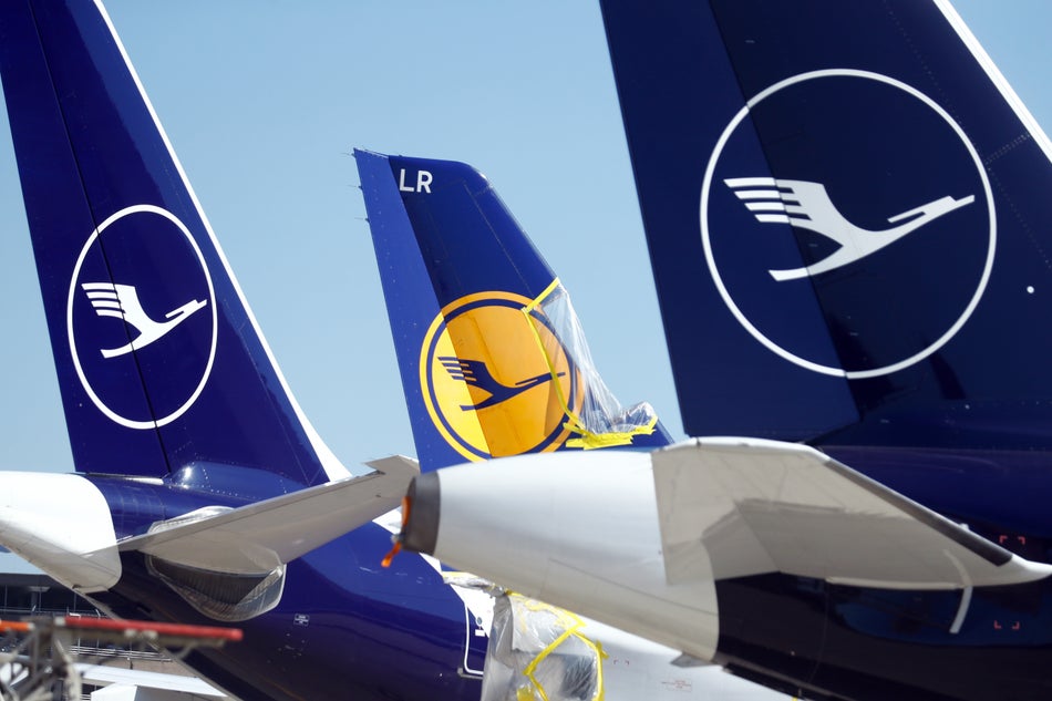 Frankfurt International Airport. Frankfurt, Germany. March 24, 2020.