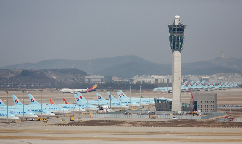 Incheon International Airport. March 24, 2020.