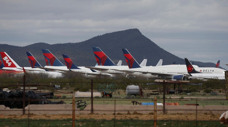 Final Air Park. Red Rock, Arizona, USA. March 18, 2020.