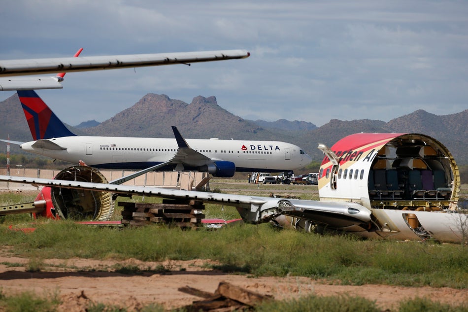 Final Air Park. Red Rock, Arizona, USA. March 18, 2020.