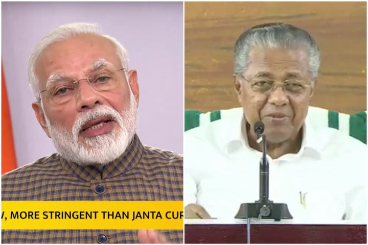 The difference in the way Modi and Pinarayi handled announcement of lockdowns