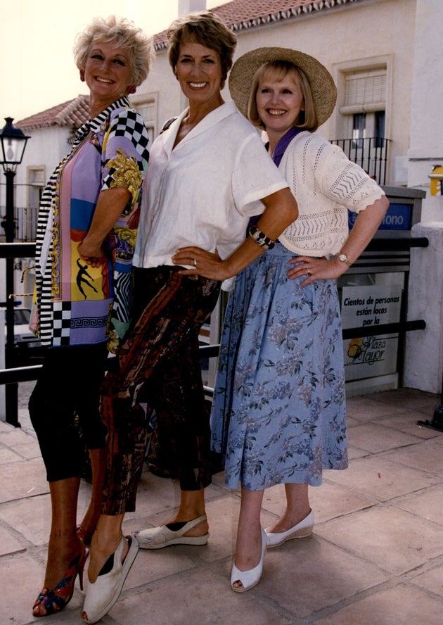 Polly Perkins, Hilary Crane and Patricia Brake were among the stars of Eldorado 