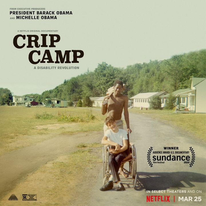 The documentary "Crip Camp," which is available on Netflix starting March 25, follows a group of teens who launch the disability rights movement in the United States.