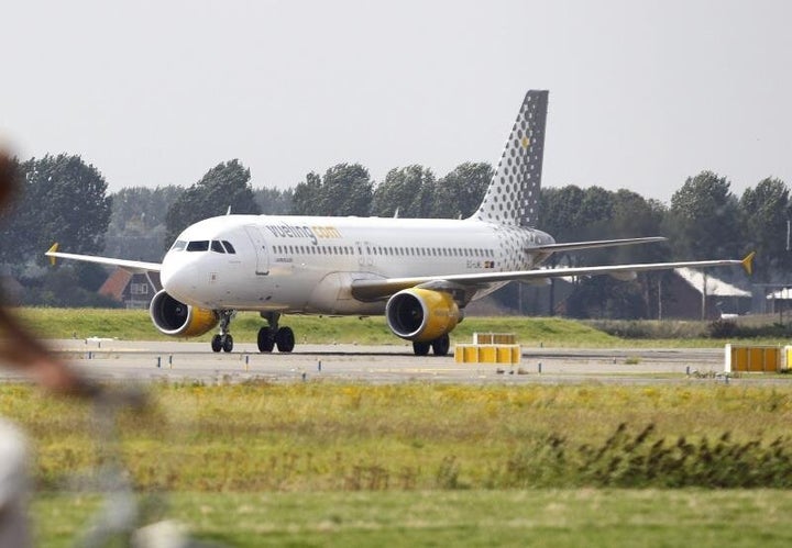 Un avión de Vueling.