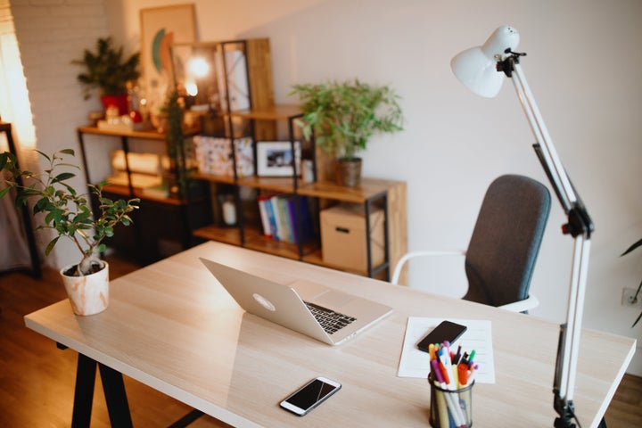 Plants might help you be more productive in your home office.